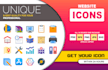 do professional icon pack for your app or website