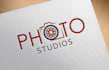 design creative photography, camera logo