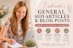 write general SEO articles and blog posts