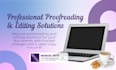 provide native english document editing and proofreading