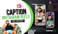 edit alex hormozi captions style instagram reels with captions and brolls
