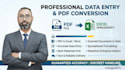 convert pdf to excel, scanned pdf to word or excel
