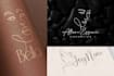 create luxury and beauty line art logo