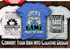 make attractive and creative t shirt design in 24 hours