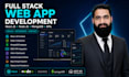 build full stack web app, react js frontend and node js backend