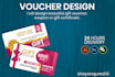 design gift card, gift voucher and loyalty card