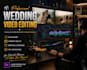 do cinematic wedding video editing