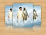 design funeral, memorial service pamphlet booklet or cards