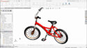 design 3d model of bicycle