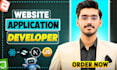 provide ai web app, ai website, software and full stack development services
