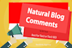create natural blog comments backlinks for SEO ranking now