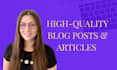 write a compelling SEO blog post on any topic
