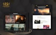 do premium UX UI design landing page website for business
