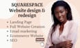 create a squarespace website, fix squarespace, squarespace website redesign