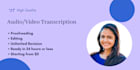 do accurate audio video sinhala transcriptions for you