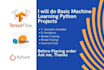 do basic machine learning python projects