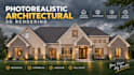 create photorealistic architectural 3d rendering