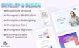 do website development, web design with wordpress