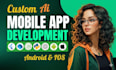 build ai android and ios mobile app development using flutter
