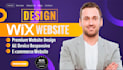 modify or design an attractive wix website