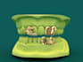 high end icedout custom grillz jewelry cad manufacturing