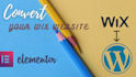 convert wix website clone to wordpress with in 6 hrs