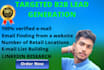 do linkedin lead generation and email finding service