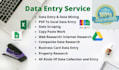 do data entry, copy paste and excel data entry data scraping