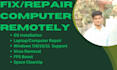 remotely repair your windows , mac, laptops for best performance