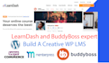 create lms with buddyboss learndash and memberpress