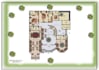 render 2d architectural floor plan in photoshop