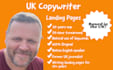 write your SEO landing page website content