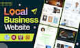 design, build website for local service business and consultant with SEO