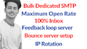 send unlimited email with postal SMTP server do IP warm up