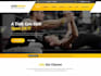 design attractive fitness, gym, workout wordpress website