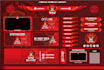 make animated twitch overlay, alerts, logo
