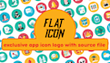 design a exclusive app icon logo with source file