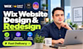 do wix website design, wix website redesign with SEO optimization