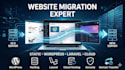 transfer your website to a new domain or hosting