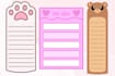create cute custom notepad, memo, to do list