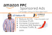 expert amazon PPC manager boost sales with targeted sponsored ads