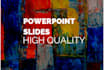 create and design power point template