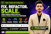 fix, refactor, scale your lovable, replit, bolt, or v0 app