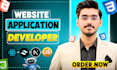 do web development in all modern js frameworks like nextjs, vue, mern