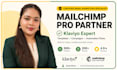 be your mailchimp pro partner and klaviyo email marketing expert