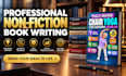 be your nonfiction kdp ghostwriter, ebook writer