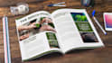 design professional newsletter, booklet and catalog