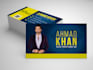 create an awesome visiting card