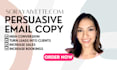 write your email copy, newsletters, email campaigns