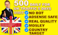 drive united kingdom website traffic visitors